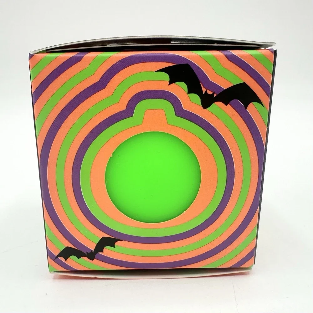 New Sealed NeeDoh Green Jack Glow Pumpkin Halloween Glow In The Dark Schylling